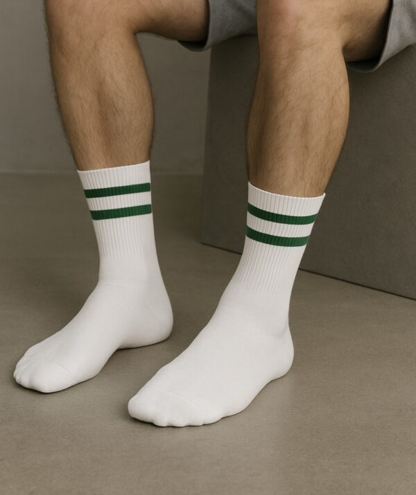 White & Green 🧦
